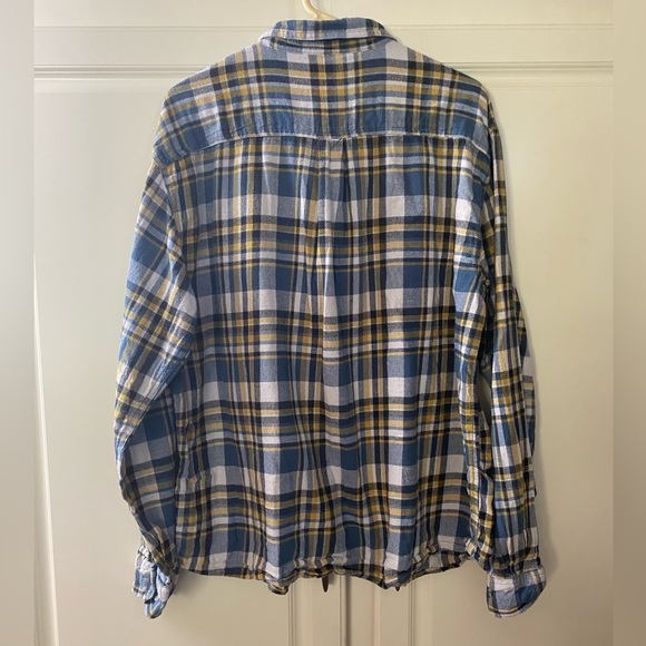 Great Northwest XXL Men’s flannel, plaid, hunting, button up, blue-green - Picture 4 of 4